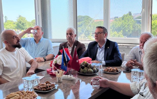 İYİ Parti Çanakkale Milletvekili Rıdvan Uz Biga'da