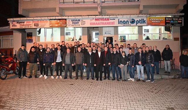 Bülent Erdoğan Yeniceköy Mahallesinde Vatandaşlarla Buluştu