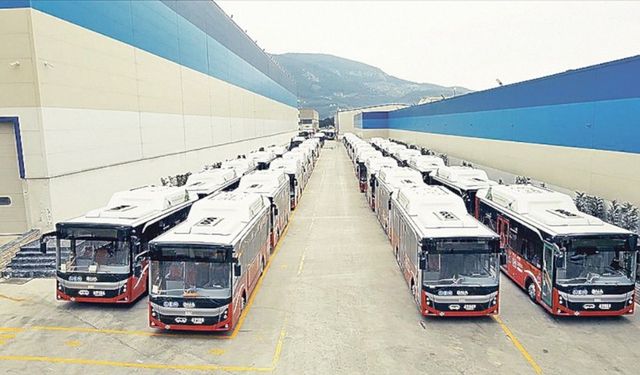 Türkiye’den 75 ülkeye otobüs, minibüs ve midibüs ihracatı