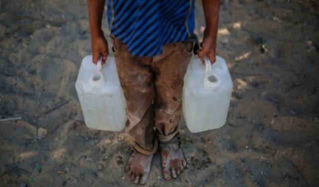 Gazze'deki evlerin yüzde 80'inde temiz su yok