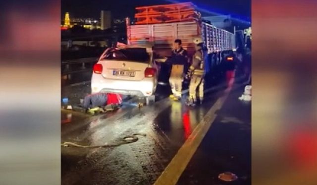Trafik kazasında 1 kişi öldü, 2 kişi yaralandı