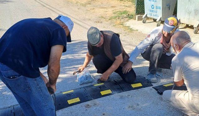 Çanakkale Biga’nın o köyü trafikte güvenli, çöpte temiz!