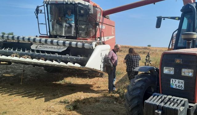 Çanakkale Gelibolu'da biçerdöverlere denetim