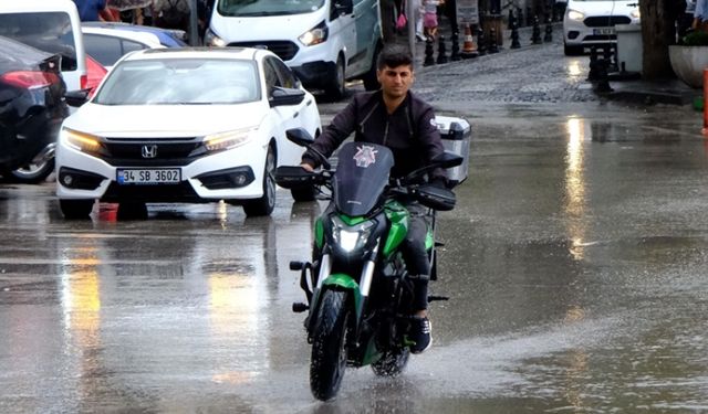 Trakya'da sağanak etkili oldu