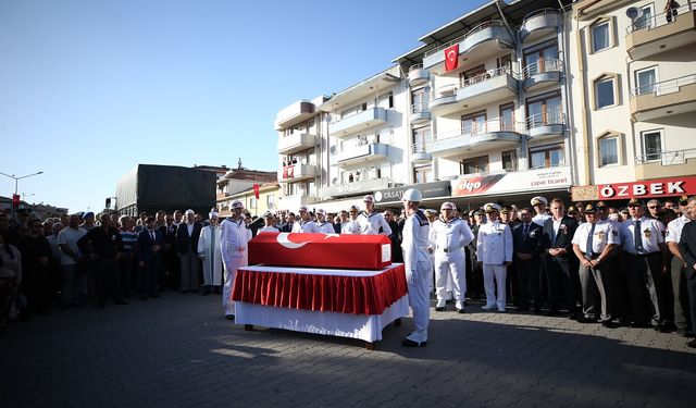 Çanakkaleli şehit son yolculuğuna uğurlandı