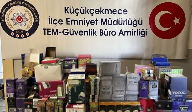 Minibüsle kaçak ürün taşıyan 2 şüpheli yakalandı