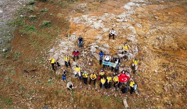 Biga'dan Eşelek'e: Doğaseverler kuraklık için yürüdü