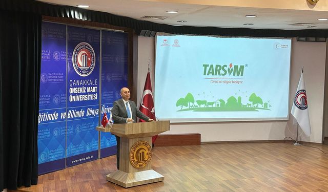 TARSİM heyeti, Çanakkale’de Balkan Tarım Kongresi'ne katıldı