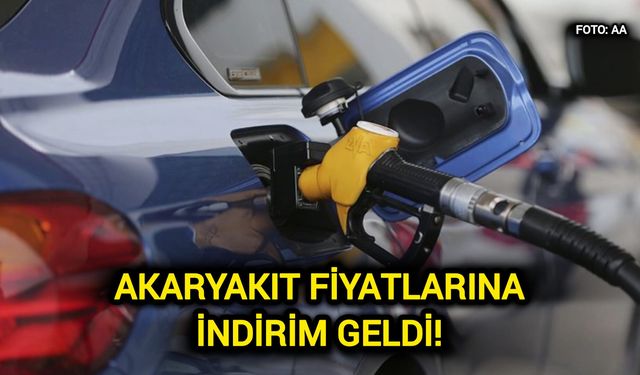 Akaryakıt Fiyatlarına İndirim Geldi!