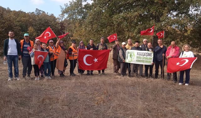 Cumhuriyet’in 101. Yılında Biga'da Anlamlı Yürüyüş