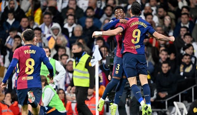 Barcelona, El Clasico'yu farklı kazandı