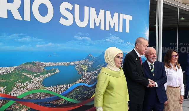 Cumhurbaşkanı Erdoğan, G20 Liderler Zirvesi resmi karşılama törenine katıldı