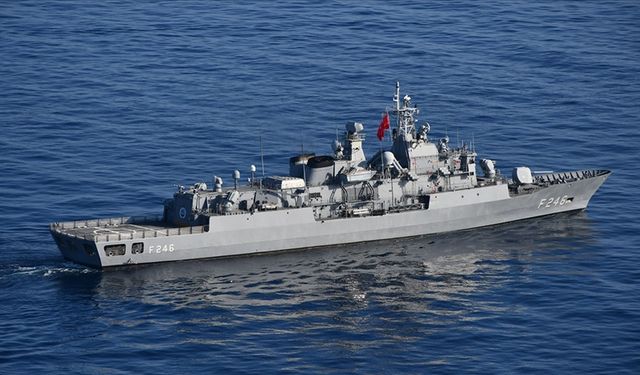 TCG Salihreis fırkateyni, "Phoenix Express-2024 Tatbikatı"na katıldı