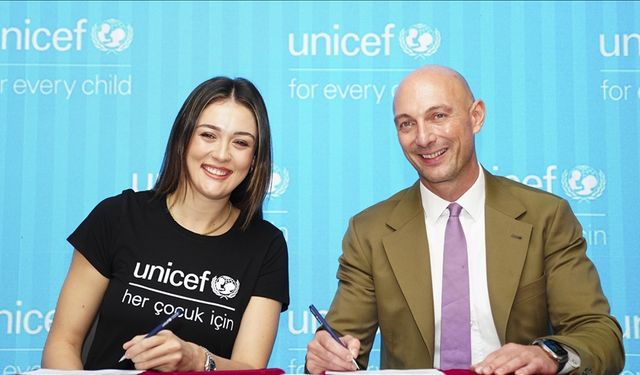 UNICEF, Zehra Güneş ile iş birliği anlaşması yaptı