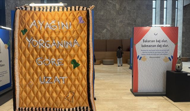 Atasözleri sanat eserlerine dönüştürüldü