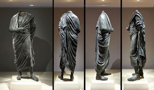 Yurt dışına kaçırılan Marcus Aurelius heykeli Türkiye'ye iade edilecek