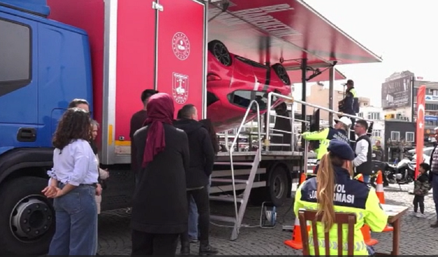 Çanakkale’de trafik güvenliği eğitimi verildi