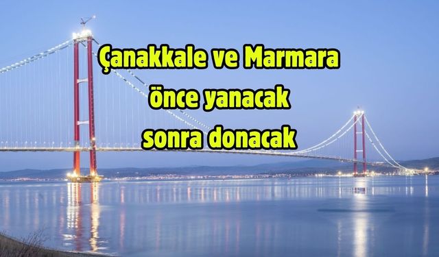 Çanakkale ve Marmara Bölgesi Hava Durumu – 14 Mart 2025