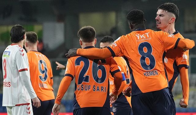 Başakşehir 3 puanı tek golle aldı