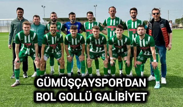 Gümüşçayspor'dan Bol Gollü Galibiyet: 7-0