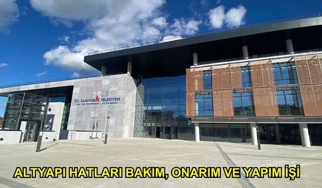 Altyapı Hatları Bakım, Onarım ve Yapım İşi