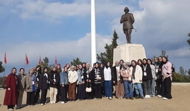 Bursa'da 44 öğrenci Çanakkale'yi ziyaret etti
