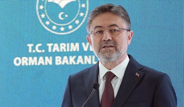 Bakan Yumaklı'dan son günlerde yaşanan zirai don olaylarına ilişkin açıklama