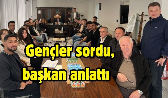 Gençler sordu, başkan anlattı: Biga MYO’dan teknik gezi