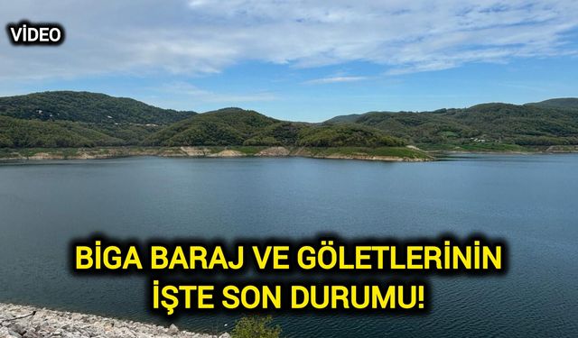 Çanakkale Biga ovasının can damarı Taşoluk Barajı alarm veriyor!
