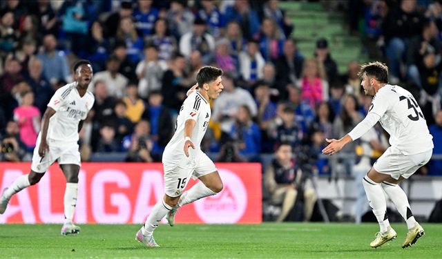 Real Madrid, Arda Güler'in golüyle galip geldi