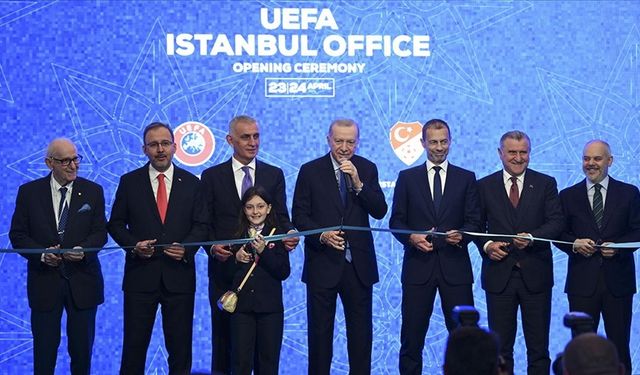 UEFA İstanbul Ofisi açıldı