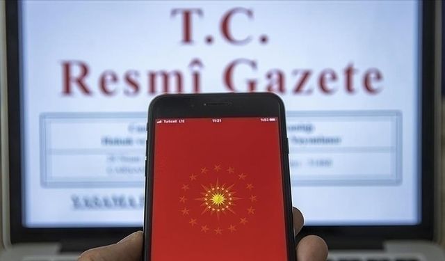 Yükseköğretim kurumlarına ilişkin Cumhurbaşkanı Kararı, Resmi Gazete'de