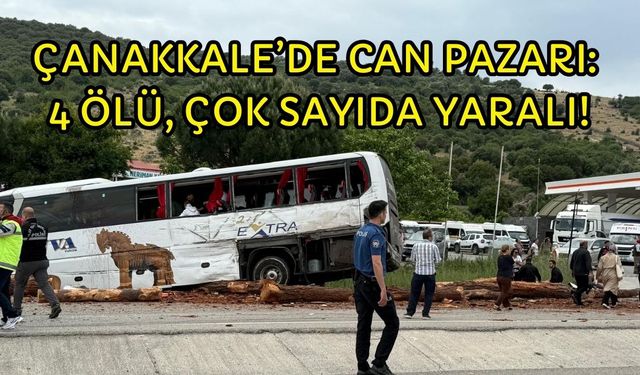 Çanakkale Valiliği feci kaza ile ilgili açıklama yaptı