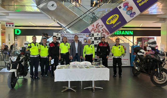 Biga’da Trafik Haftası’na Renkli Başlangıç