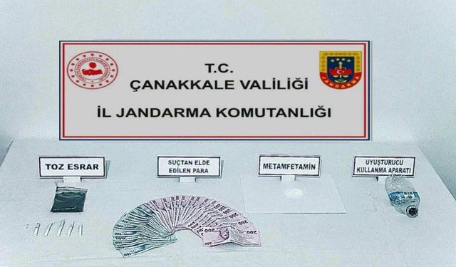 Çanakkale'deki operasyonda gözaltına alınan 2 kişi tutuklandı