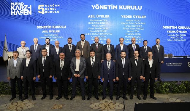 MÜSİAD Karz-ı Hasen 5. Olağan Genel Kurulu yapıldı