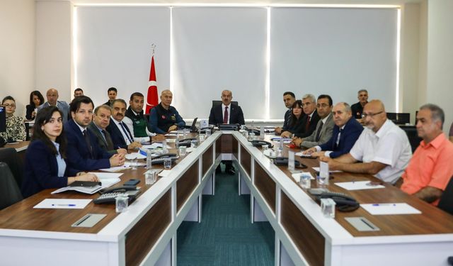 Çanakkale'de İl Afet Risk Azaltma Planı değerlendirme toplantısı yapıldı