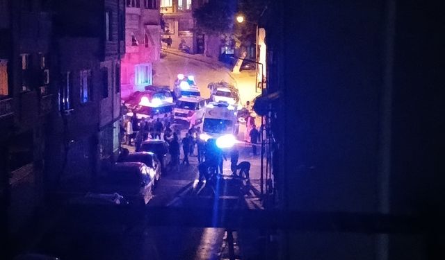 Komşu ilçede bıçaklı kavga:1 ölü
