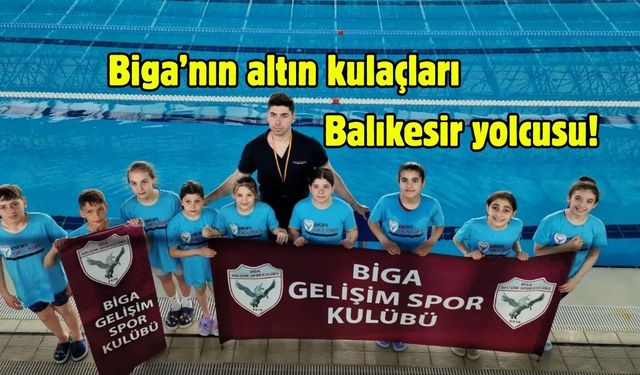 Biga’nın altın kulaçları Balıkesir yolcusu!