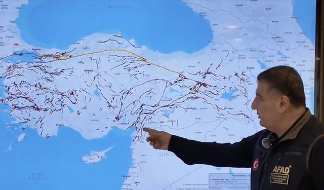 Vatandaşlar bu haritayla fay hatlarının yerini görebilecek