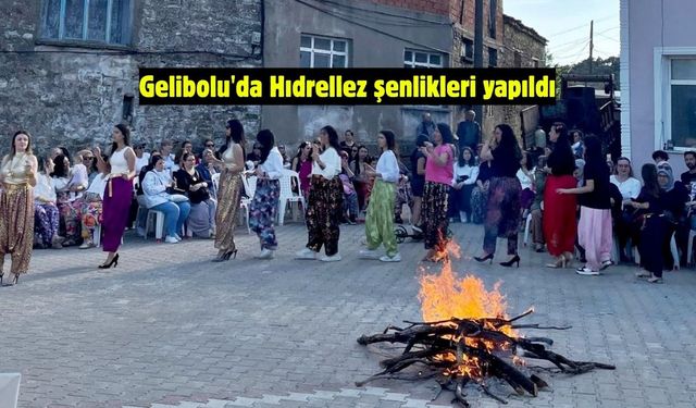 Gelibolu'da Hıdrellez şenlikleri yapıldı