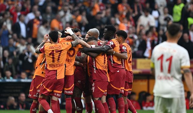 Duran top organizasyonları Galatasaray'a şampiyonluğu getirdi