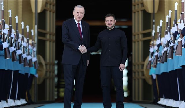 Cumhurbaşkanı Erdoğan ile Zelenskiy'nin görüşmesine ilişkin açıklama