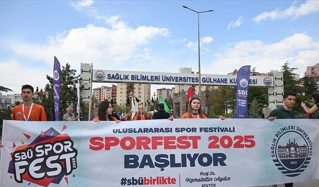 Uluslararası spor festivali Sporfest 2025 başladı