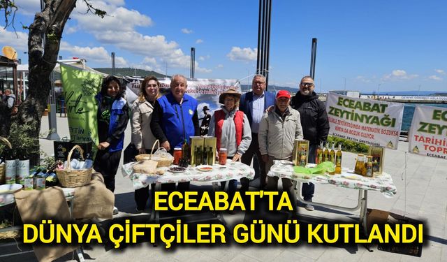 Çanakkale Eceabat'ta Dünya Çiftçiler Günü kutlandı