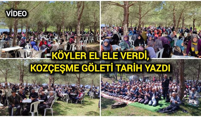 Çanakkale Biga’da 5 bin kişilik hayır cemiyeti