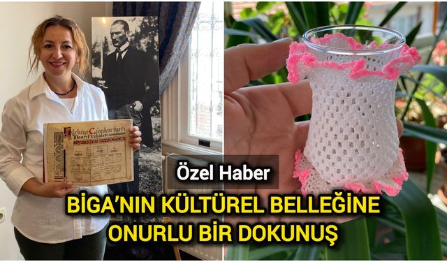 Çanakkale Biga’da bir ailenin hafızası Kent Müzesi’nde yaşayacak