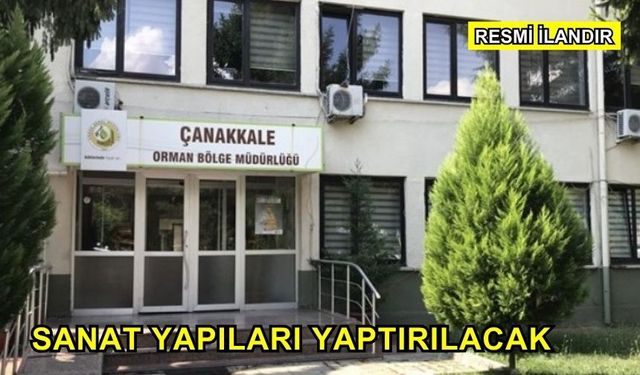 Sanat Yapıları Yaptırılacak