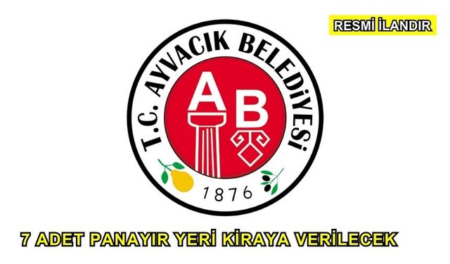 7 Adet Panayır Yeri Kiraya Verilecek