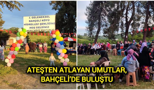 Bahçeli’de bahar ateşi yandı, gönüller ısındı!